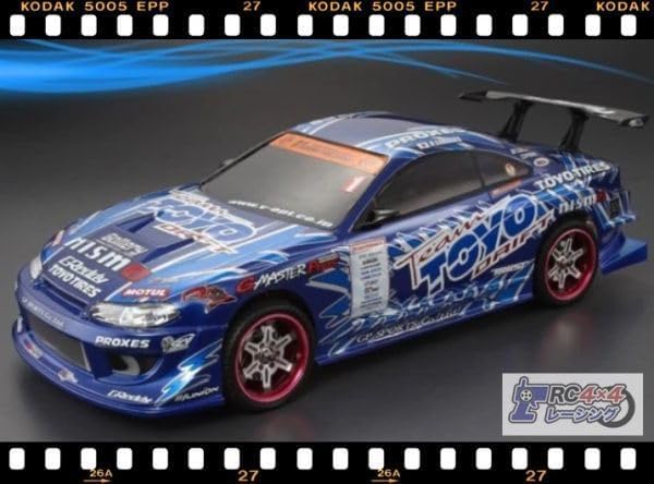 新品】S15シルビア 塗装済 1/10 ラジコンボディ ラジドリ YD2 GRK RDX